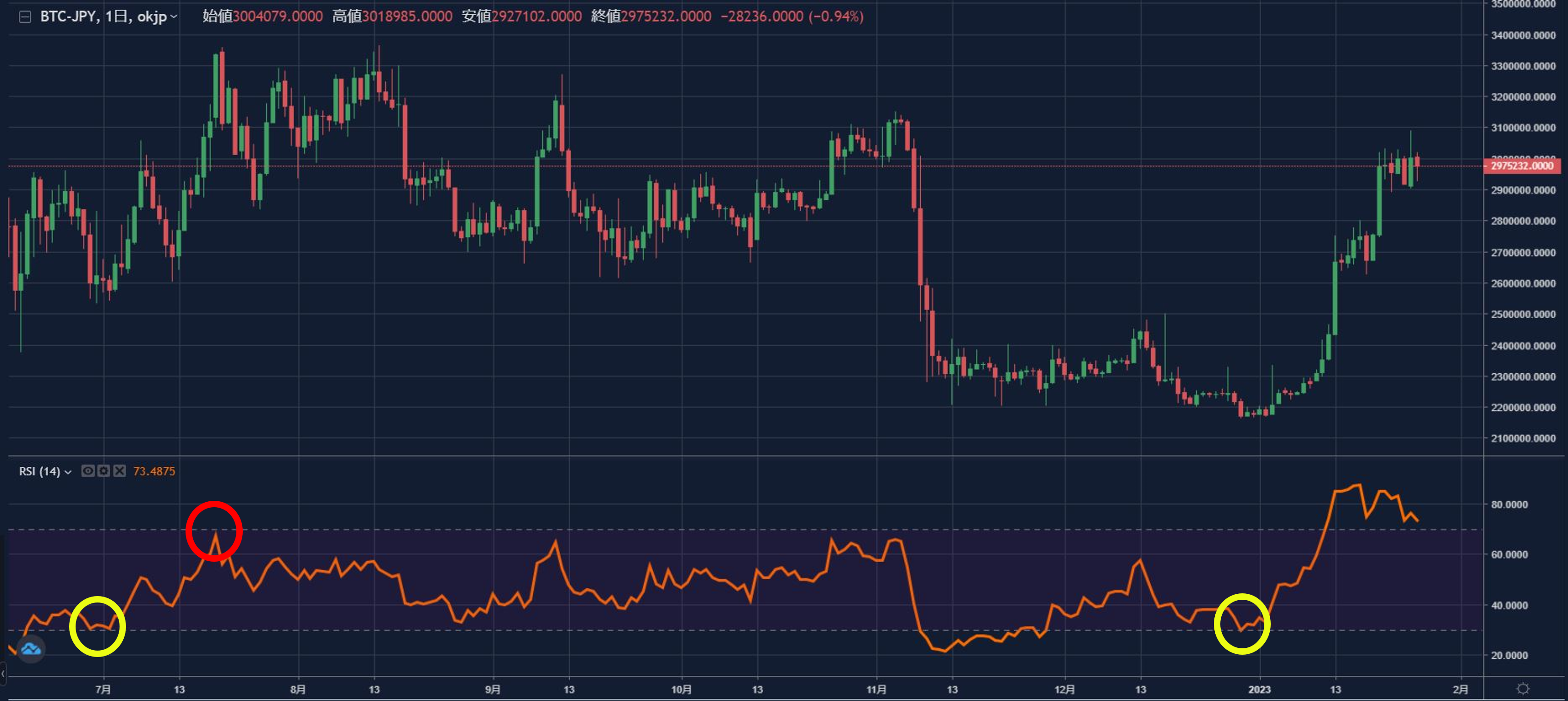 テクニカル指標 RSI (相対力指数) | OKJ blog